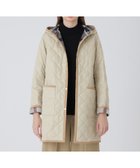 【ブルーレーベル クレストブリッジ/BLUE LABEL CRESTBRIDGE】のナチュラルタフタキルティングコート ベージュ|ID: prp329100004613947 ipo3291000000033033630