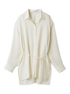【フレイ アイディー/FRAY I.D】 バックスリットUVシャツ/ウォッシャブル・UVカット・速乾・接触冷感人気、トレンドファッション・服の通販 founy(ファニー) ファッション Fashion レディースファッション Fashion for Women トップス・カットソー Cut & Sew Tops シャツ・ブラウス・オフィスカジュアル Elegant Blouses & Button-Ups バッグ Bags おすすめ Recommended / Our Picks なめらか Smooth, Silky Texture キュプラ Cupro, Eco Fabric シンプル Simple, Minimal ストリング String, Drawstring スリット Slit, Slit Detail トレンド Trend, Trending Now ピーチ Peach, Soft Touch フロント Front, Front Design 定番 Standard, Basic Item 水着 Swimsuit, Swimwear |ID:prp329100004613961