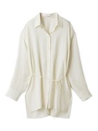 【フレイ アイディー/FRAY I.D】のバックスリットUVシャツ/ウォッシャブル・UVカット・速乾・接触冷感 人気、トレンドファッション・服の通販 founy(ファニー) ファッション Fashion レディースファッション Fashion for Women トップス・カットソー Cut & Sew Tops シャツ・ブラウス・オフィスカジュアル Elegant Blouses & Button-Ups バッグ Bags おすすめ Recommended / Our Picks なめらか Smooth, Silky Texture キュプラ Cupro, Eco Fabric シンプル Simple, Minimal ストリング String, Drawstring スリット Slit, Slit Detail トレンド Trend, Trending Now ピーチ Peach, Soft Touch フロント Front, Front Design 定番 Standard, Basic Item 水着 Swimsuit, Swimwear thumbnail IVR[003]|ID: prp329100004613961 ipo3291000000033033983