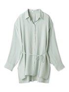 【フレイ アイディー/FRAY I.D】のバックスリットUVシャツ/ウォッシャブル・UVカット・速乾・接触冷感 人気、トレンドファッション・服の通販 founy(ファニー) ファッション Fashion レディースファッション Fashion for Women トップス・カットソー Cut & Sew Tops シャツ・ブラウス・オフィスカジュアル Elegant Blouses & Button-Ups バッグ Bags おすすめ Recommended / Our Picks なめらか Smooth, Silky Texture キュプラ Cupro, Eco Fabric シンプル Simple, Minimal ストリング String, Drawstring スリット Slit, Slit Detail トレンド Trend, Trending Now ピーチ Peach, Soft Touch フロント Front, Front Design 定番 Standard, Basic Item 水着 Swimsuit, Swimwear thumbnail MNT[021]|ID: prp329100004613961 ipo3291000000033033984