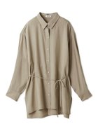 【フレイ アイディー/FRAY I.D】のバックスリットUVシャツ/ウォッシャブル・UVカット・速乾・接触冷感 人気、トレンドファッション・服の通販 founy(ファニー) ファッション Fashion レディースファッション Fashion for Women トップス・カットソー Cut & Sew Tops シャツ・ブラウス・オフィスカジュアル Elegant Blouses & Button-Ups バッグ Bags おすすめ Recommended / Our Picks なめらか Smooth, Silky Texture キュプラ Cupro, Eco Fabric シンプル Simple, Minimal ストリング String, Drawstring スリット Slit, Slit Detail トレンド Trend, Trending Now ピーチ Peach, Soft Touch フロント Front, Front Design 定番 Standard, Basic Item 水着 Swimsuit, Swimwear thumbnail MOC[056]|ID: prp329100004613961 ipo3291000000033033985