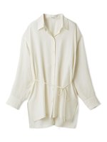 【フレイ アイディー/FRAY I.D】のバックスリットUVシャツ/ウォッシャブル・UVカット・速乾・接触冷感 人気、トレンドファッション・服の通販 founy(ファニー) ファッション Fashion レディースファッション Fashion for Women トップス・カットソー Cut & Sew Tops シャツ・ブラウス・オフィスカジュアル Elegant Blouses & Button-Ups バッグ Bags おすすめ Recommended / Our Picks なめらか Smooth, Silky Texture キュプラ Cupro, Eco Fabric シンプル Simple, Minimal ストリング String, Drawstring スリット Slit, Slit Detail トレンド Trend, Trending Now ピーチ Peach, Soft Touch フロント Front, Front Design 定番 Standard, Basic Item 水着 Swimsuit, Swimwear |ID:prp329100004613961