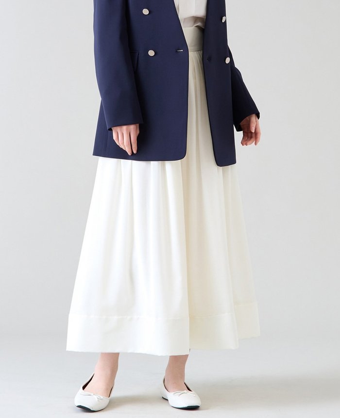 【ティアラ/Tiara】の切り替えヘムタックギャザースカート インテリア・キッズ・メンズ・レディースファッション・服の通販 founy(ファニー) https://founy.com/ ファッション Fashion レディースファッション Fashion for Women スカート Skirts ギャザー Gathered, Ruffled シアー Sheer, See-Through シャンタン Shantung, Silk-Like Fabric シンプル Simple, Minimal |ID: prp329100004614360 ipo3291000000033038849