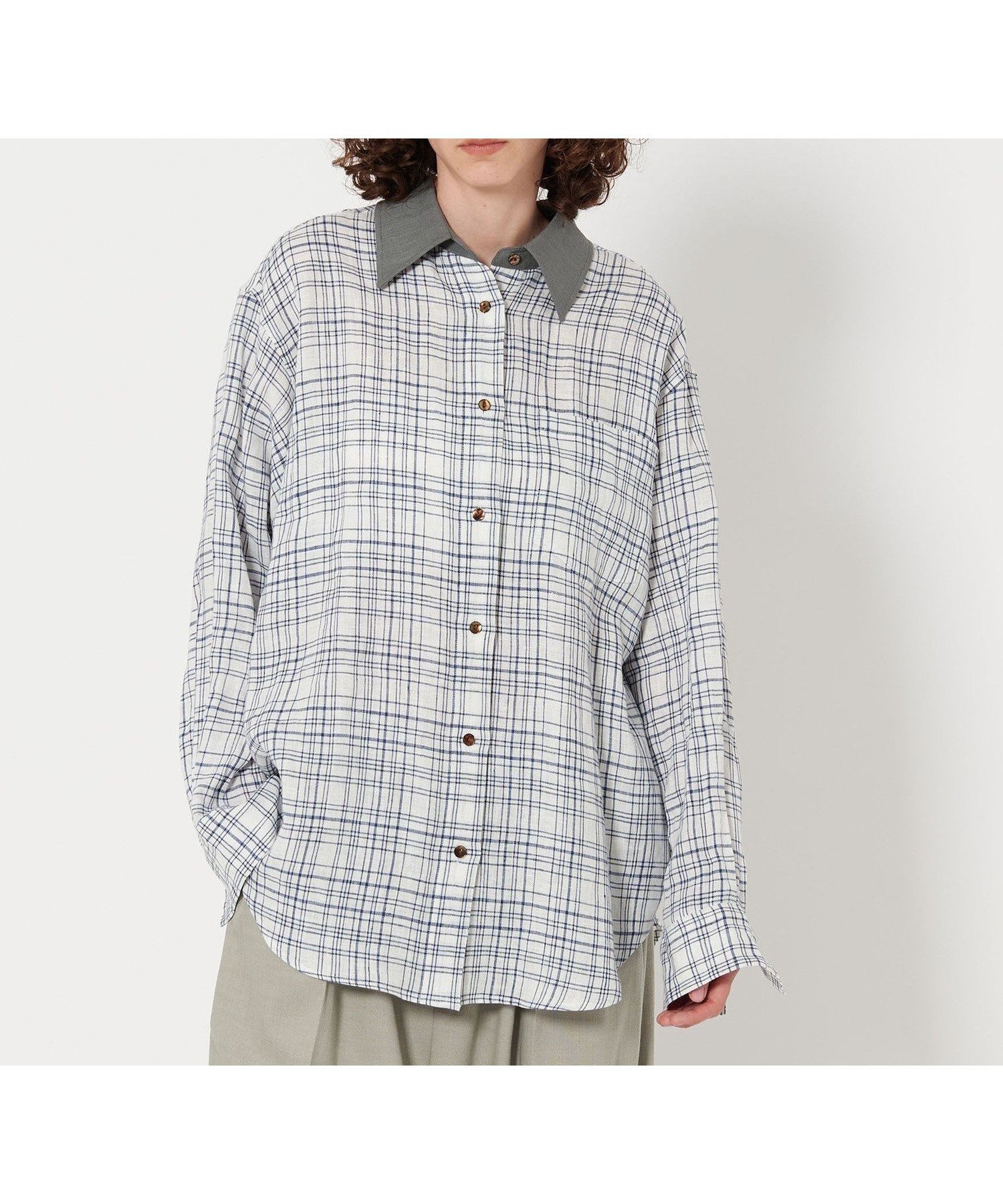 【ビューティ&ユース ユナイテッドアローズ/BEAUTY&YOUTH / UNITED ARROWS】の6(ROKU) アサ チェック シャツ 人気、トレンドファッション・服の通販 founy(ファニー) 　ファッション　Fashion　レディースファッション　Fashion for Women　トップス・カットソー　Cut & Sew Tops　シャツ・ブラウス・オフィスカジュアル　Elegant Blouses & Button-Ups　スリーブ　Sleeve, Long Sleeve / Short Sleeve　チェック　Check, Plaid, Tartan　ロング　Long, Long-Length　夏　Summer　春　Spring　S/S・春夏　SS, Spring/Summer, Warm Season　 other-1|ID: prp329100004614389 ipo3291000000033109257