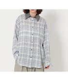 【ビューティ&ユース ユナイテッドアローズ/BEAUTY&YOUTH / UNITED ARROWS】の6(ROKU) アサ チェック シャツ 人気、トレンドファッション・服の通販 founy(ファニー) ファッション Fashion レディースファッション Fashion for Women トップス・カットソー Cut & Sew Tops シャツ・ブラウス・オフィスカジュアル Elegant Blouses & Button-Ups スリーブ Sleeve, Long Sleeve / Short Sleeve チェック Check, Plaid, Tartan ロング Long, Long-Length 夏 Summer 春 Spring S/S・春夏 SS, Spring/Summer, Warm Season thumbnail WHITE|ID: prp329100004614389 ipo3291000000033109259