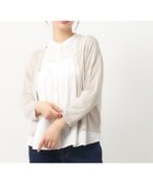 【ローラアシュレイ/LAURA ASHLEY】の【接触冷感/UVカット/洗える】トッパーカーディガン ライトグレー|ID: prp329100004614413 ipo3291000000033039925