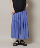 【ナノ ユニバース/nano universe】のmade in INDIA ギャザー切り替えフレアスカート(セットアップ可) 人気、トレンドファッション・服の通販 founy(ファニー) ファッション Fashion レディースファッション Fashion for Women セットアップ Matching Sets スカート・ミニ/ミディ/マキシ Skirts / Mini, Midi & Maxi Skirts スカート Skirts Aライン・フレアスカート A-Line & Flared Skirts アクセサリー Fashion Accessories インド Indian Textile ウォッシャブル Machine Washable ギャザー Gathered, Ruffled シンプル Simple, Minimal セットアップ Set-Up, Coordinated Outfit ネップ Nepp, Slub Yarn フェミニン Feminine, Girly フレア Flare, Flared プリント Print, Printed Pattern エレガント 上品 Elegant 2025年 2025 2025春夏・S/S Spring/Summer 2025 SS25 thumbnail ブルー|ID: prp329100004614442 ipo3291000000033040679