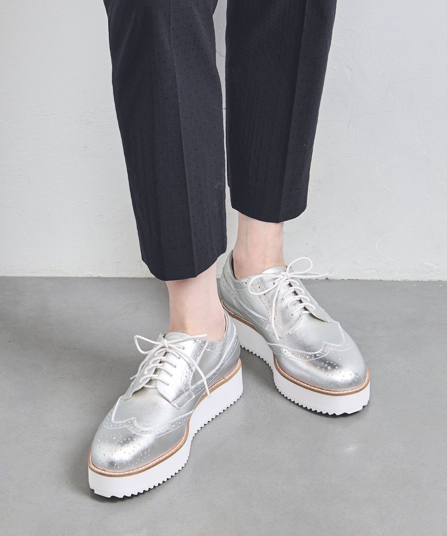 【ユナイテッドアローズ/UNITED ARROWS】のレースアップ オックスフォードシューズ 人気、トレンドファッション・服の通販 founy(ファニー) 　ファッション　Fashion　レディースファッション　Fashion for Women　クラシカル　Classical, Vintage-Inspired　シューズ　Shoes, Footwear　ソックス　Socks, Hosiery　タイツ　Tights, Legwear　マニッシュ　Mannish, Boyish　レース　Lace, Lace Fabric　エレガント 上品　Elegant　厚底　Platform Shoes　 other-1|ID: prp329100004614510 ipo3291000000033367043