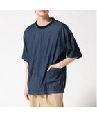 【ジムマスター/gym master / MEN】のgym master/ライトデニムTee 人気、トレンドファッション・服の通販 founy(ファニー) ファッション Fashion メンズファッション Fashion for Men ショート Short, Short Length スリーブ Sleeve, Long Sleeve / Short Sleeve デニム Denim, Jeans Material 人気 Popular, Best Seller thumbnail ダークブルー|ID: prp329100004614561 ipo3291000000033340147