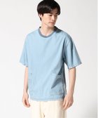 【ジムマスター/gym master / MEN】のgym master/ライトデニムTee 人気、トレンドファッション・服の通販 founy(ファニー) ファッション Fashion メンズファッション Fashion for Men ショート Short, Short Length スリーブ Sleeve, Long Sleeve / Short Sleeve デニム Denim, Jeans Material 人気 Popular, Best Seller thumbnail ライトブルー|ID: prp329100004614561 ipo3291000000033340150