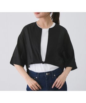 【ジャイロ/JAYRO】のショートシアーブルゾン 人気、トレンドファッション・服の通販 founy(ファニー) ファッション Fashion レディースファッション Fashion for Women アウター Coat / Outerwear Collection ブルゾンジャケット・スポーティアウター Blouson Jackets おすすめ Recommended / Our Picks ショート Short, Short Length ノースリーブ Sleeveless, No-Sleeve フリル Frill, Ruffle フロント Front, Front Design ボレロ Bolero, Short Cardigan ポケット Pocket, Pocket Detail 夏 Summer 春 Spring S/S・春夏 SS, Spring/Summer, Warm Season |ID:prp329100004614622