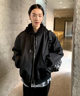 【チュクラ/chuclla】のフーディレイヤードブルゾン LON24a112 【パーカー ジャケットセット】 人気、トレンドファッション・服の通販 founy(ファニー) ファッション Fashion レディースファッション Fashion for Women アウター Coat / Outerwear Collection レディースジャケット・軽アウター Jackets ブルゾンジャケット・スポーティアウター Blouson Jackets シンプル Simple, Minimal ジャケット Jacket, Outerwear スニーカー Sneakers, Trainers スポーティ Sporty, Casual Athletic バランス Balance, Style Balance パーカー Hoodie, Parka フロント Front, Front Design ブルゾン Blouson, Bomber Jacket ペンシル Pencil, Pencil Skirt リラックス Relax, Relaxed Fit |ID:prp329100004614650
