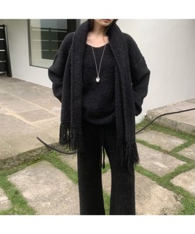 【チュクラ/chuclla】のVネックニット ニットパンツ マフラー 【3点セット】 LON24a124 人気、トレンドファッション・服の通販 founy(ファニー) ファッション Fashion レディースファッション Fashion for Women パンツ Pants & Trousers マフラー・スヌード / 冬小物の定番 Scarves & Mufflers アクセサリー Fashion Accessories インナー Innerwear カットソー Cut and Sewn Top ジャケット Jacket, Outerwear セットアップ Set-Up, Coordinated Outfit マフラー Scarf, Muffler リラックス Relax, Relaxed Fit 冬 Winter / This Winter おすすめ Recommended / Our Picks |ID:prp329100004614659