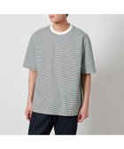 【ユナイテッドアローズ/UNITED ARROWS / MEN】のポンチ ボーダー Tシャツ デオドランド ー抗菌防臭・接触冷感ー 人気、トレンドファッション・服の通販 founy(ファニー) ファッション Fashion メンズファッション Fashion for Men インナー Innerwear カーディガン Cardigan, Knitwear 抗菌 Antibacterial, Bacteria-Resistant サンダル Sandals, Summer Shoes ジャケット Jacket, Outerwear スリッポン Slip-On, Loafer 定番 Standard, Basic Item バランス Balance, Style Balance ボーダー Border, Stripe リラックス Relax, Relaxed Fit おすすめ Recommended / Our Picks エレガント 上品 Elegant thumbnail OFF WHITE|ID: prp329100004614799 ipo3291000000033340135