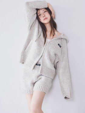 【スナイデル/SNIDEL】 ロービングニットフーディー人気、トレンドファッション・服の通販 founy(ファニー) ファッション Fashion レディースファッション Fashion for Women トップス・カットソー Cut & Sew Tops ニット Knit Tops & Sweaters アクリル Acrylic Material ショート Short, Short Length ストレート Straight, Straight Cut セットアップ Set-Up, Coordinated Outfit ダウン Down, Puffer ボトム Bottoms, Lower Wear ポケット Pocket, Pocket Detail メランジ Melange, Mixed Yarn おすすめ Recommended / Our Picks |ID:prp329100004614800