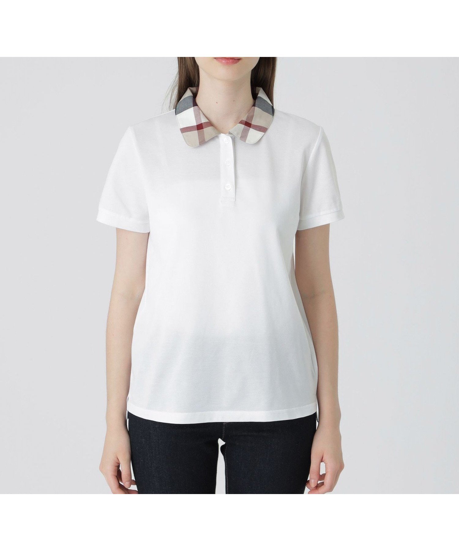 【ブルーレーベル クレストブリッジ/BLUE LABEL CRESTBRIDGE】の【一部店舗限定】チェックカラーカノコポロシャツ 人気、トレンドファッション・服の通販 founy(ファニー) 　ファッション　Fashion　レディースファッション　Fashion for Women　トップス・カットソー　Cut & Sew Tops　シャツ・ブラウス・オフィスカジュアル　Elegant Blouses & Button-Ups　ポロシャツ・きれいめカジュアル　Smart-Casual Polo Tops　おすすめ　Recommended / Our Picks　シンプル　Simple, Minimal　トレンド　Trend, Trending Now　ポロシャツ　Polo Shirt, Collared Tee　 other-1|ID: prp329100004614835 ipo3291000000033046557