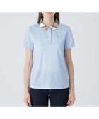 【ブルーレーベル クレストブリッジ/BLUE LABEL CRESTBRIDGE】の【一部店舗限定】チェックカラーカノコポロシャツ 人気、トレンドファッション・服の通販 founy(ファニー) ファッション Fashion レディースファッション Fashion for Women トップス・カットソー Cut & Sew Tops シャツ・ブラウス・オフィスカジュアル Elegant Blouses & Button-Ups ポロシャツ・きれいめカジュアル Smart-Casual Polo Tops おすすめ Recommended / Our Picks シンプル Simple, Minimal トレンド Trend, Trending Now ポロシャツ Polo Shirt, Collared Tee thumbnail サックス|ID: prp329100004614835 ipo3291000000033046560