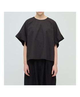 【マーコート/MARcourt】のmizuiro ind プリーツスリーブプルオーバー 人気、トレンドファッション・服の通販 founy(ファニー) ファッション Fashion レディースファッション Fashion for Women トップス・カットソー Cut & Sew Tops カジュアルプルオーバー・ニットトップス Pullovers & Knit Tops / Casual Pullovers シンプル Simple, Minimal プリーツ Pleats, Pleated ポケット Pocket, Pocket Detail エレガント 上品 Elegant 人気 Popular, Best Seller 夏 Summer 無地 Plain, Solid Color |ID:prp329100004614851
