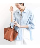 【ミッシェルクラン/MICHEL KLEIN】のセットアップ対応 ビックシルエットストライプシャツ 人気、トレンドファッション・服の通販 founy(ファニー) ファッション Fashion レディースファッション Fashion for Women トップス・カットソー Cut & Sew Tops シャツ・ブラウス・オフィスカジュアル Elegant Blouses & Button-Ups インナー Innerwear 洗える Machine Washable ストライプ Stripe, Striped Pattern ストレッチ Stretch, Stretchy Fabric ストレート Straight, Straight Cut セットアップ Set-Up, Coordinated Outfit タイプライター Typewriter Fabric, Crisp Cotton 人気 Popular, Best Seller リラックス Relax, Relaxed Fit ロング Long, Long-Length ワイド Wide, Wide Fit おすすめ Recommended / Our Picks thumbnail ライトブルー|ID: prp329100004614884 ipo3291000000033164646