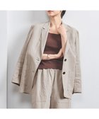 【ユナイテッドアローズ/UNITED ARROWS】のリネン テーラード ジャケット NATURAL|ID: prp329100004614893 ipo3291000000033847836