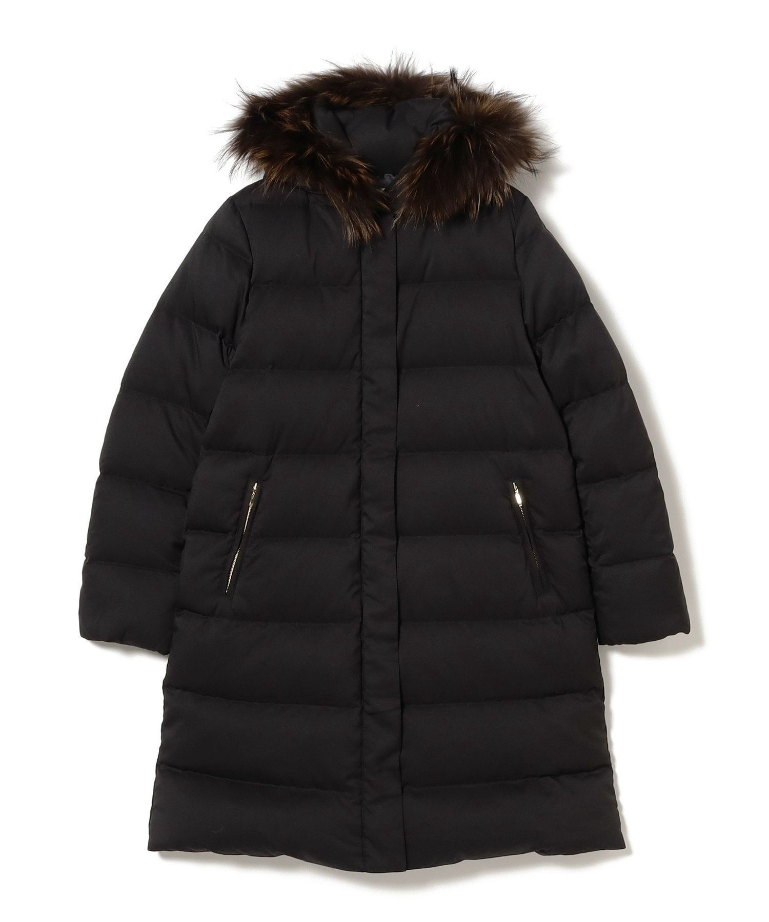 【ビーミングライフストアバイビームス/B:MING LIFE STORE by BEAMS】の河田 ロング ダウンコート(S~L) 25AW 秋冬 インテリア・キッズ・メンズ・レディースファッション・服の通販 founy(ファニー) 　ファッション　Fashion　レディースファッション　Fashion for Women　アウター　Coat / Outerwear Collection　コート・ロングコート・ピーコート　Long Coats, Peacoats & More　ダウンジャケット・軽量ダウン　Warm & Lightweight Down Jackets　シンプル　Simple, Minimal　ストレッチ　Stretch, Stretchy Fabric　タイトスカート　Pencil Skirt, Tight Skirt　ダウン　Down, Puffer　人気　Popular, Best Seller　ミドル　Middle Length, Mid Height　リアル　Real, Realistic　ロング　Long, Long-Length　A/W・秋冬　Autumn/Winter　エレガント 上品　Elegant　2025年　2025　2025-2026秋冬・A/W　Autumn/Winter 2025–26 AW25–26　BLACK|ID: prp329100004614901 ipo3291000000033181002