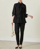 【ラナン/Ranan】のRANAN/ 2点セット シアースリーブフレアトップスセットアップ 人気、トレンドファッション・服の通販 founy(ファニー) ファッション Fashion レディースファッション Fashion for Women トップス・カットソー Cut & Sew Tops セットアップ Matching Sets レディーストップス・ブラウス Tops & Blouses / Assorted Women's Tops オーガンジー Organza Fabric スウェット / スエット Sweatshirt, Sweatwear ストレッチ Stretch, Stretchy Fabric スリーブ Sleeve, Long Sleeve / Short Sleeve スーツ Suit, Formalwear セットアップ Set-Up, Coordinated Outfit ハイネック High Neck, Mock Neck フォーマル Formal, Dressy フロント Front, Front Design ブラウジング Blouson Silhouette, Cinched Waist ペプラム Peplum, Flared Hem ポケット Pocket, Pocket Detail リボン Ribbon, Bow おすすめ Recommended / Our Picks エレガント 上品 Elegant セレモニー Ceremony 入学式 Entrance Ceremony 卒業式 Graduation Ceremony ビジネス 仕事 通勤 Business / Work / Commuting thumbnail ブラック|ID: prp329100004614902 ipo3291000000033560341
