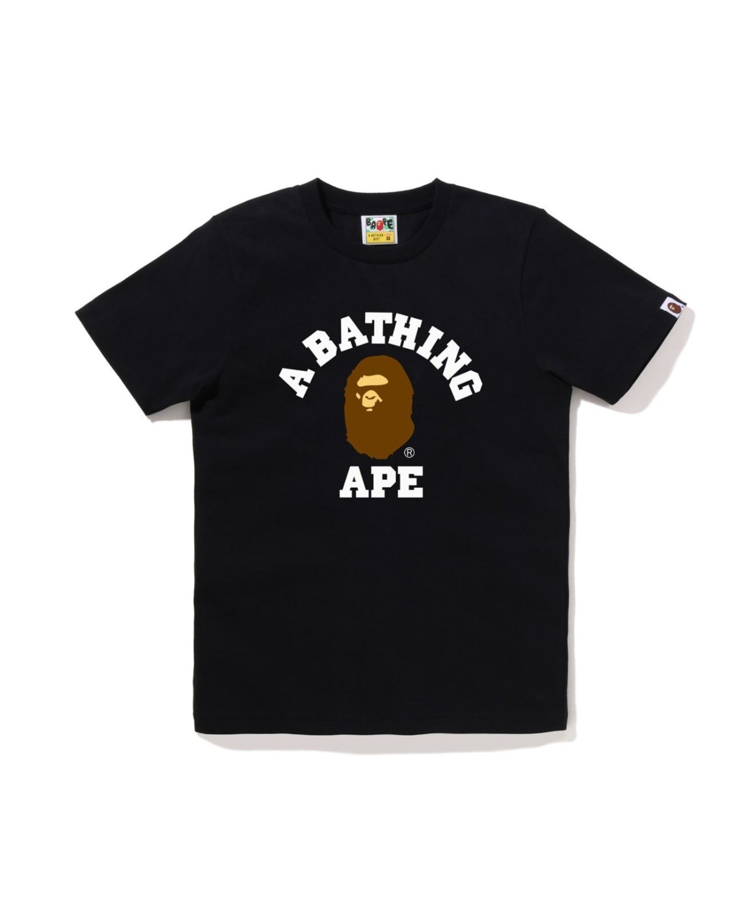 【ア ベイシング エイプ/A BATHING APE】のCOLLEGE TEE 人気、トレンドファッション・服の通販 founy(ファニー) 　ファッション　Fashion　レディースファッション　Fashion for Women　インナー　Innerwear　ショート　Short, Short Length　スリーブ　Sleeve, Long Sleeve / Short Sleeve　フロント　Front, Front Design　プリント　Print, Printed Pattern　ラバー　Rubber, Rubber Sole　 other-1|ID: prp329100004615404 ipo3291000000033504122