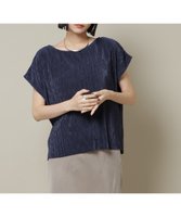 【ナノ ユニバース/nano universe】のランダムプリーツカットフレンチスリーブトップス(セットアップ可) 人気、トレンドファッション・服の通販 founy(ファニー) ファッション Fashion レディースファッション Fashion for Women トップス・カットソー Cut & Sew Tops セットアップ Matching Sets レディーストップス・ブラウス Tops & Blouses / Assorted Women's Tops インナー Innerwear オケージョン Occasion Wear カットソー Cut and Sewn Top シンプル Simple, Minimal ジャケット Jacket, Outerwear スリーブ Sleeve, Long Sleeve / Short Sleeve セットアップ Set-Up, Coordinated Outfit フレンチ French, French Style プリーツ Pleats, Pleated ベーシック Basic, Essential ボトム Bottoms, Lower Wear ランダム Random, Irregular おすすめ Recommended / Our Picks エレガント 上品 Elegant 2025年 2025 2025-2026秋冬・A/W Autumn/Winter 2025–26 AW25–26 |ID:prp329100004615424