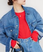 【スローブ イエナ/SLOBE IENA】の《追加6 /一部カラーWEB・店舗限定》miller SLOBE別注 SHEER RIB クルーネック 人気、トレンドファッション・服の通販 founy(ファニー) ファッション Fashion レディースファッション Fashion for Women 別注 Limited Edition, Custom Order thumbnail レッド|ID: prp329100004615428 ipo3291000000033422979