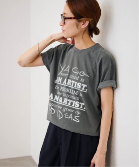 【フレームワーク/FRAMeWORK】のYA GOOD IDEAS * KIBITZ HANDWKS MESSAGE TSHIRT 人気、トレンドファッション・服の通販 founy(ファニー) ファッション Fashion レディースファッション Fashion for Women トップス・カットソー Cut & Sew Tops シャツ・ブラウス・オフィスカジュアル Elegant Blouses & Button-Ups ロングTシャツ・Tシャツ Longline T-Shirts & Tees ジャケット Jacket, Outerwear ベーシック Basic, Essential ボトム Bottoms, Lower Wear モチーフ Motif, Design Theme 手描き Hand-Drawn, Illustrated |ID:prp329100004615466