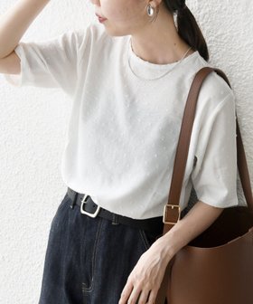 【シップス フォー ウィメン/SHIPS】のSHIPS any 洗濯機可能 カットドビー ジャージー クルーネック TEE 人気、トレンドファッション・服の通販 founy(ファニー) ファッション Fashion レディースファッション Fashion for Women インナー Innerwear 洗える Machine Washable コンパクト Compact, Small Size ジャケット Jacket, Outerwear フレア Flare, Flared ボトム Bottoms, Lower Wear ワイド Wide, Wide Fit おすすめ Recommended / Our Picks 2025年 2025 2025-2026秋冬・A/W Autumn/Winter 2025–26 AW25–26 |ID:prp329100004615509