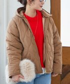 【ルクールブラン/le.coeur blanc】の《WEB限定アイテム》マルチWAYキルティングブルゾン キャメル|ID: prp329100004615525 ipo3291000000033386346