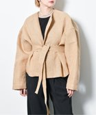 【シティーショップ/CITYSHOP】のCoibo 別注 SHORT COAT WITH BELT ジャケット 人気、トレンドファッション・服の通販 founy(ファニー) ファッション Fashion レディースファッション Fashion for Women アウター Coat / Outerwear Collection コート・ロングコート・ピーコート Long Coats, Peacoats & More レディースジャケット・軽アウター Jackets ジャケット Jacket, Outerwear 別注 Limited Edition, Custom Order thumbnail ベージュ|ID: prp329100004615530 ipo3291000000033054968