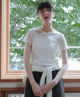 【アーバンリサーチ/URBAN RESEARCH】のストレッチレースTシャツ 人気、トレンドファッション・服の通販 founy(ファニー) ファッション Fashion レディースファッション Fashion for Women トップス・カットソー Cut & Sew Tops シャツ・ブラウス・オフィスカジュアル Elegant Blouses & Button-Ups ロングTシャツ・Tシャツ Longline T-Shirts & Tees 2025年 2025 2025春夏・S/S Spring/Summer 2025 SS25 おすすめ Recommended / Our Picks インナー Innerwear コンパクト Compact, Small Size シンプル Simple, Minimal ジャケット Jacket, Outerwear ストレッチ Stretch, Stretchy Fabric ベスト Vest, Waistcoat レース Lace, Lace Fabric ロング Long, Long-Length 夏 Summer S/S・春夏 SS, Spring/Summer, Warm Season |ID:prp329100004615549