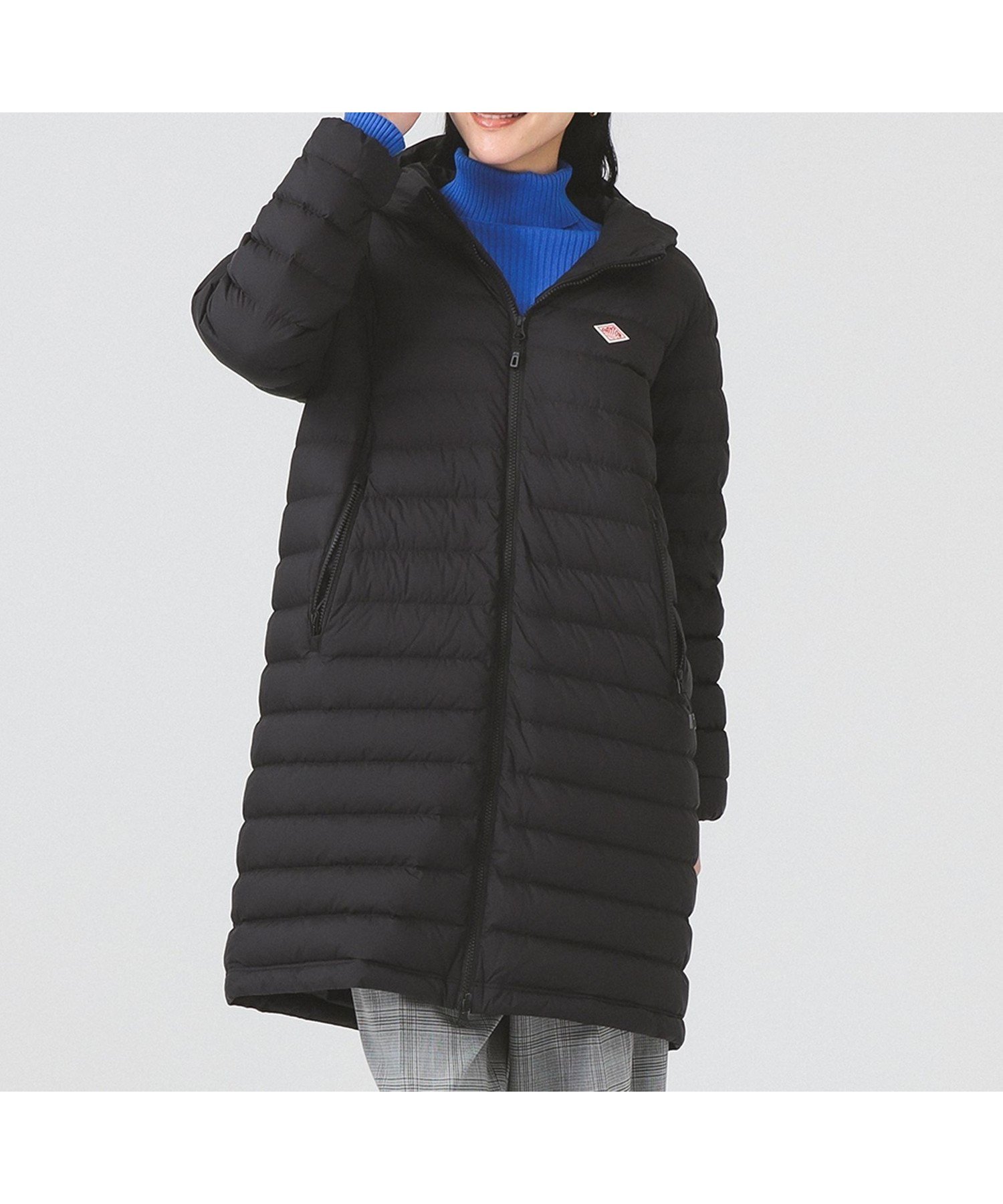 【ビームス ウイメン/BEAMS】の【WEB限定/軽量/ロング丈/マット素材】DANTON / ミドル ダウン コート 25AW 上品 薄手 ライトダウンコート インテリア・キッズ・メンズ・レディースファッション・服の通販 founy(ファニー) 　ファッション　Fashion　レディースファッション　Fashion for Women　アウター　Coat / Outerwear Collection　コート・ロングコート・ピーコート　Long Coats, Peacoats & More　ダウンジャケット・軽量ダウン　Warm & Lightweight Down Jackets　軽量　Lightweight, Ultra Light　スラックス　Slacks, Dress Pants　ダウン　Down, Puffer　デニム　Denim, Jeans Material　人気　Popular, Best Seller　ミドル　Middle Length, Mid Height　ロング　Long, Long-Length　おすすめ　Recommended / Our Picks　エレガント 上品　Elegant　ビジネス 仕事 通勤　Business / Work / Commuting　2025年　2025　2025-2026秋冬・A/W　Autumn/Winter 2025–26 AW25–26　090_BLACK|ID: prp329100004615554 ipo3291000000033485968