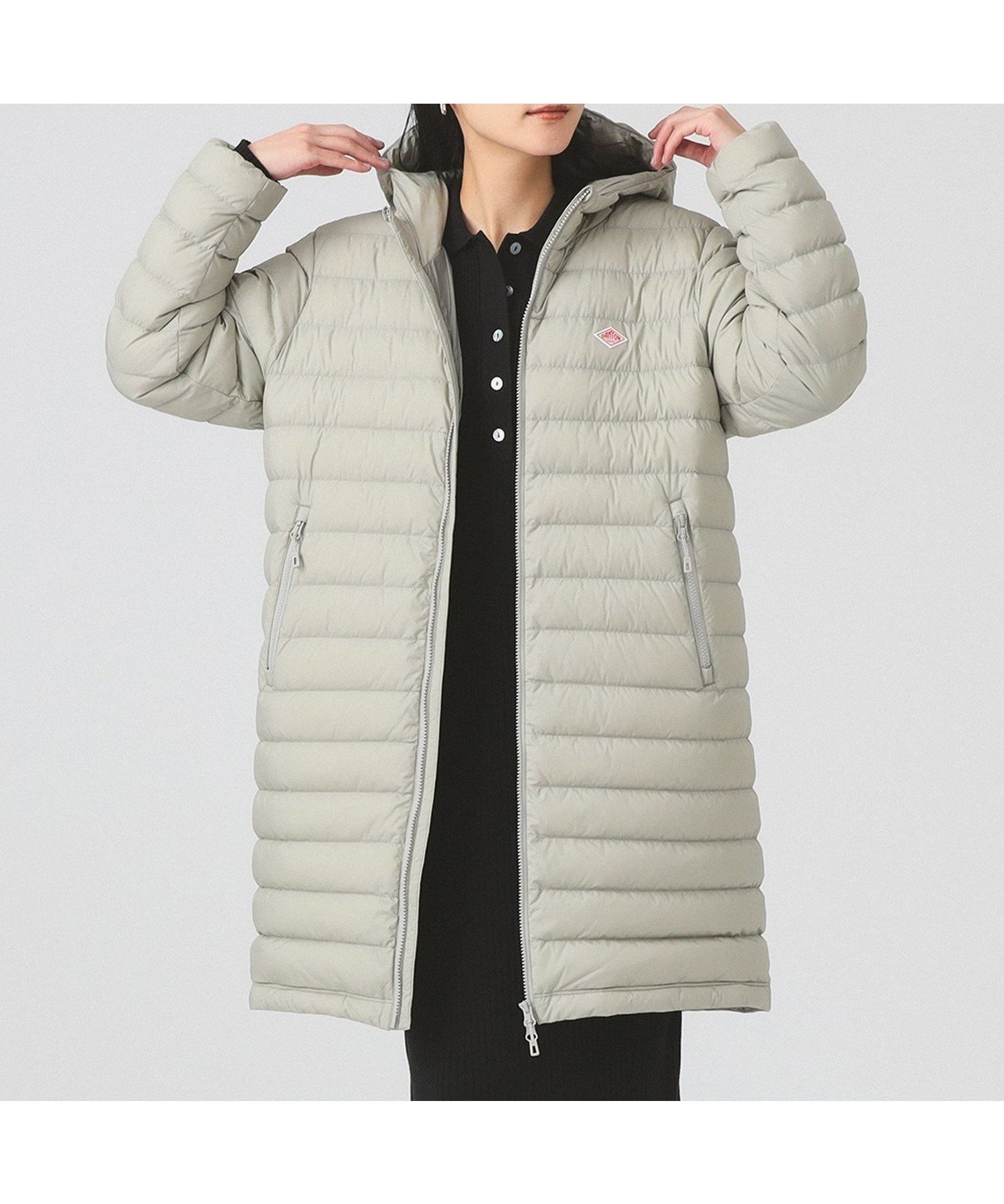 【ビームス ウイメン/BEAMS】の【WEB限定/軽量/ロング丈/マット素材】DANTON / ミドル ダウン コート 25AW 上品 薄手 ライトダウンコート インテリア・キッズ・メンズ・レディースファッション・服の通販 founy(ファニー) 　ファッション　Fashion　レディースファッション　Fashion for Women　アウター　Coat / Outerwear Collection　コート・ロングコート・ピーコート　Long Coats, Peacoats & More　ダウンジャケット・軽量ダウン　Warm & Lightweight Down Jackets　軽量　Lightweight, Ultra Light　スラックス　Slacks, Dress Pants　ダウン　Down, Puffer　デニム　Denim, Jeans Material　人気　Popular, Best Seller　ミドル　Middle Length, Mid Height　ロング　Long, Long-Length　おすすめ　Recommended / Our Picks　エレガント 上品　Elegant　ビジネス 仕事 通勤　Business / Work / Commuting　2025年　2025　2025-2026秋冬・A/W　Autumn/Winter 2025–26 AW25–26　140_GREIGE|ID: prp329100004615554 ipo3291000000033485969