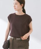 【フレームワーク/FRAMeWORK】のRAMIEコットンフルニードルプルオーバー 人気、トレンドファッション・服の通販 founy(ファニー) ファッション Fashion レディースファッション Fashion for Women トップス・カットソー Cut & Sew Tops カジュアルプルオーバー・ニットトップス Pullovers & Knit Tops / Casual Pullovers おすすめ Recommended / Our Picks スリーブ Sleeve, Long Sleeve / Short Sleeve セットアップ Set-Up, Coordinated Outfit ネップ Nepp, Slub Yarn バランス Balance, Style Balance フレンチ French, French Style thumbnail ブラウン|ID: prp329100004615573 ipo3291000000033055318