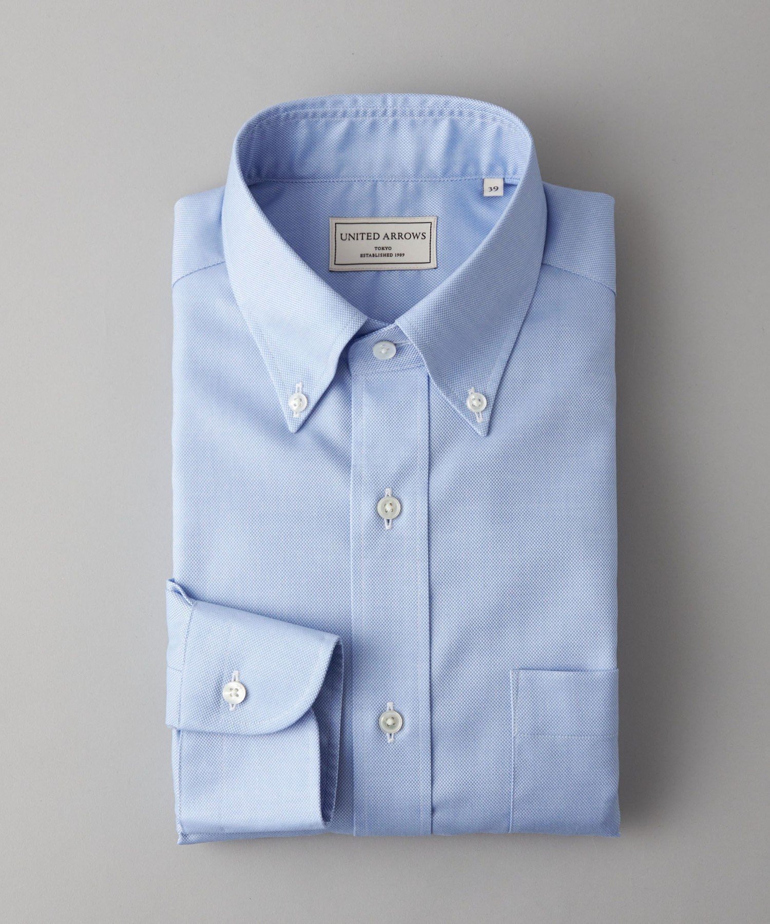 【ユナイテッドアローズ/UNITED ARROWS / MEN】のイージーケア AG ロイヤルオックス ボタンダウン シャツ -抗菌防臭- インテリア・キッズ・メンズ・レディースファッション・服の通販 founy(ファニー) 　ファッション　Fashion　メンズファッション　Fashion for Men　インナー　Innerwear　カフス　Cuff Design　抗菌　Antibacterial, Bacteria-Resistant　ジャケット　Jacket, Outerwear　スタンダード　Standard, Basic　スーツ　Suit, Formalwear　セットアップ　Set-Up, Coordinated Outfit　ダウン　Down, Puffer　ドレス　Dress, One-Piece　ポケット　Pocket, Pocket Detail　ラウンド　Round, Round Neck　おすすめ　Recommended / Our Picks　エレガント 上品　Elegant　ビジネス 仕事 通勤　Business / Work / Commuting　LT.BLUE|ID: prp329100004615575 ipo3291000000033055331