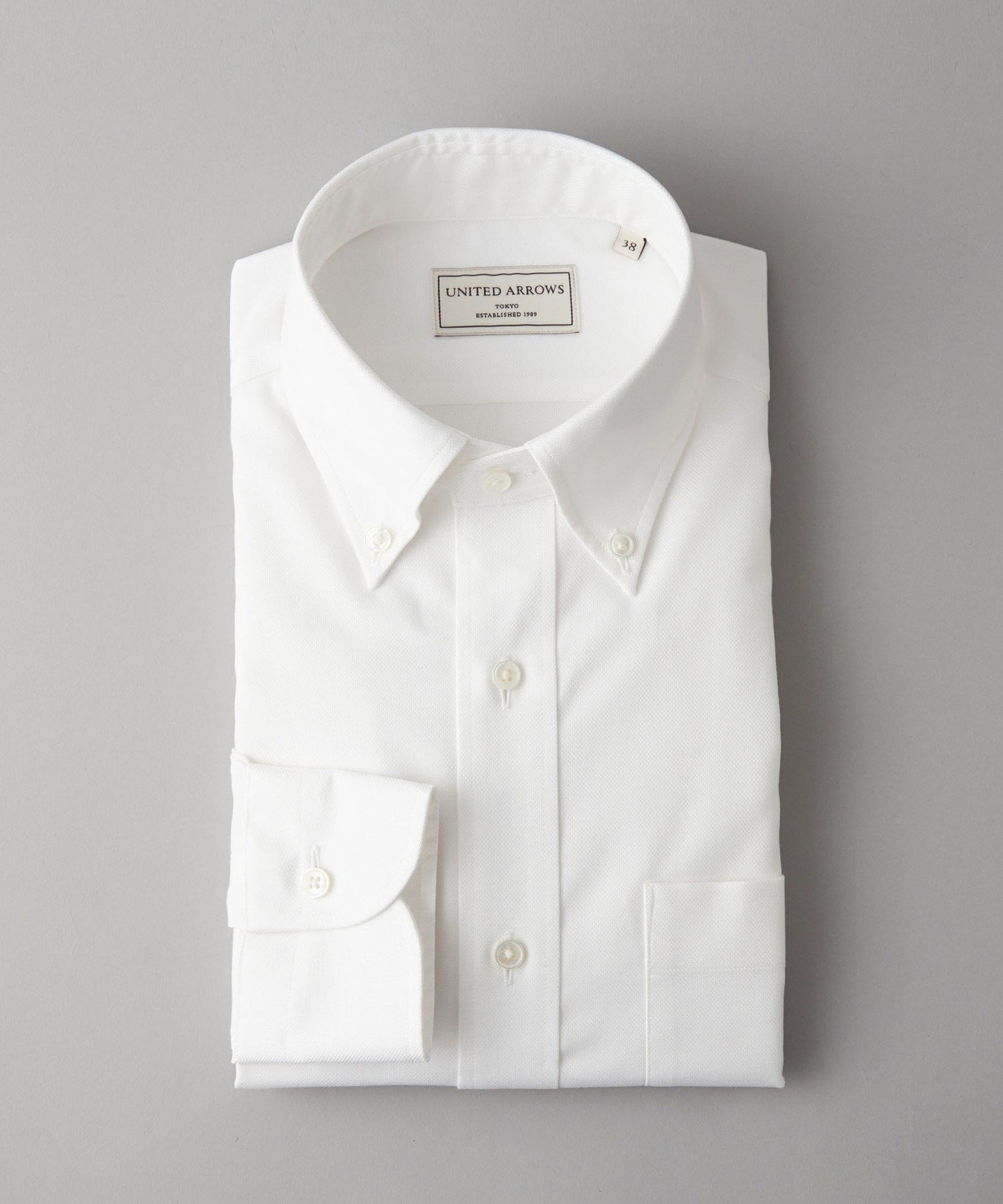 【ユナイテッドアローズ/UNITED ARROWS / MEN】のイージーケア AG ロイヤルオックス ボタンダウン シャツ -抗菌防臭- インテリア・キッズ・メンズ・レディースファッション・服の通販 founy(ファニー) 　ファッション　Fashion　メンズファッション　Fashion for Men　インナー　Innerwear　カフス　Cuff Design　抗菌　Antibacterial, Bacteria-Resistant　ジャケット　Jacket, Outerwear　スタンダード　Standard, Basic　スーツ　Suit, Formalwear　セットアップ　Set-Up, Coordinated Outfit　ダウン　Down, Puffer　ドレス　Dress, One-Piece　ポケット　Pocket, Pocket Detail　ラウンド　Round, Round Neck　おすすめ　Recommended / Our Picks　エレガント 上品　Elegant　ビジネス 仕事 通勤　Business / Work / Commuting　WHITE|ID: prp329100004615575 ipo3291000000033055333