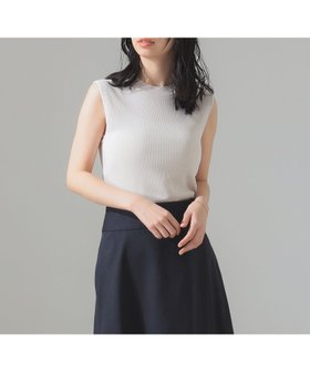 【デミルクス ビームス/Demi-Luxe BEAMS】 シアー ニット プルオーバー人気、トレンドファッション・服の通販 founy(ファニー) ファッション Fashion レディースファッション Fashion for Women トップス・カットソー Cut & Sew Tops ニット Knit Tops & Sweaters カジュアルプルオーバー・ニットトップス Pullovers & Knit Tops / Casual Pullovers アンサンブル Ensemble Set カーディガン Cardigan, Knitwear キュプラ Cupro, Eco Fabric シアー Sheer, See-Through シンプル Simple, Minimal スラックス Slacks, Dress Pants デニム Denim, Jeans Material ノースリーブ Sleeveless, No-Sleeve フィット Fit, Slim Fit ベーシック Basic, Essential エレガント 上品 Elegant 夏 Summer |ID:prp329100004615576