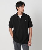 【ユナイテッドアローズ/UNITED ARROWS / MEN】の【別注】 LACOSTE ピケ スキッパー ポロシャツ BLACK|ID: prp329100004615613 ipo3291000000033151821