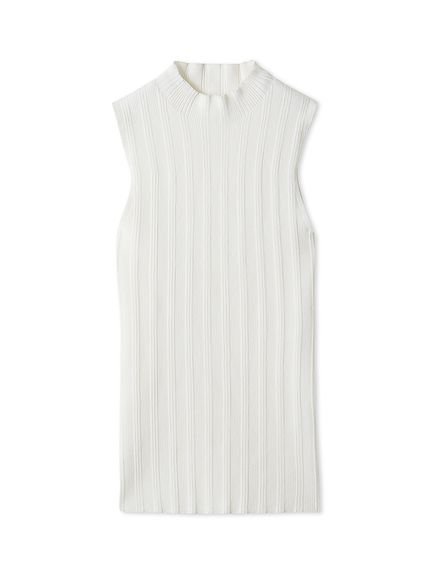 【フレイ アイディー/FRAY I.D】のドライタッチノースリーブニット/ウォッシャブル インテリア・キッズ・メンズ・レディースファッション・服の通販 founy(ファニー) https://founy.com/ ファッション Fashion レディースファッション Fashion for Women トップス・カットソー Cut & Sew Tops ニット Knit Tops & Sweaters キャミソール&ノースリーブ Camisoles & Sleeveless Tops ウォッシャブル Machine Washable エレガント 上品 Elegant クラシカル Classical, Vintage-Inspired スタイリッシュ Stylish, Fashionable セットアップ Set-Up, Coordinated Outfit ノースリーブ Sleeveless, No-Sleeve ハイネック High Neck, Mock Neck フィット Fit, Slim Fit ラグジュアリー Luxury, Elegant おすすめ Recommended / Our Picks 夏 Summer |ID: prp329100004615656 ipo3291000000033108129