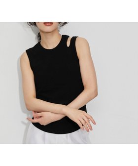 【アダム エ ロペ/ADAM ET ROPE'】の【接触冷感・洗える】カップ付きアシンメトリーカッティングタンク 人気、トレンドファッション・服の通販 founy(ファニー) ファッション Fashion レディースファッション Fashion for Women 春 Spring 洗える Machine Washable カッティング Cutting Detail カットソー Cut and Sewn Top スラックス Slacks, Dress Pants スリット Slit, Slit Detail デニム Denim, Jeans Material ボトム Bottoms, Lower Wear マニッシュ Mannish, Boyish メッシュ Mesh, Net Fabric ワイド Wide, Wide Fit S/S・春夏 SS, Spring/Summer, Warm Season おすすめ Recommended / Our Picks 夏 Summer 2024年 2024 2024春夏・S/S Spring/Summer 2024 SS24 |ID:prp329100004615668