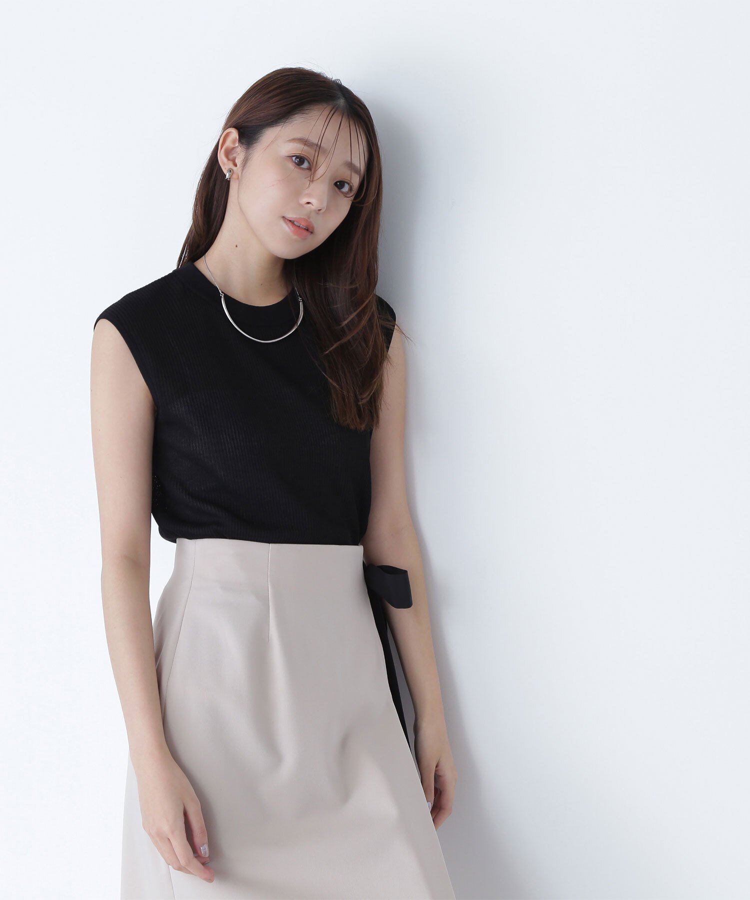 【ナチュラル ビューティー ベーシック/NATURAL BEAUTY BASIC】のシアーリブニット インテリア・キッズ・メンズ・レディースファッション・服の通販 founy(ファニー) 　雑誌掲載アイテム　Magazine Picks & Fashion Features　ファッション雑誌　Fashion Magazines　オッジ　Oggi　ファッション　Fashion　レディースファッション　Fashion for Women　トップス・カットソー　Cut & Sew Tops　ニット　Knit Tops & Sweaters　おすすめ　Recommended / Our Picks　インナー　Innerwear　シアー　Sheer, See-Through　シンプル　Simple, Minimal　リブニット　Rib Knit, Ribbed Knit　雑誌　Magazine, Fashion Magazine　ブラック|ID: prp329100004615698 ipo3291000000033547848