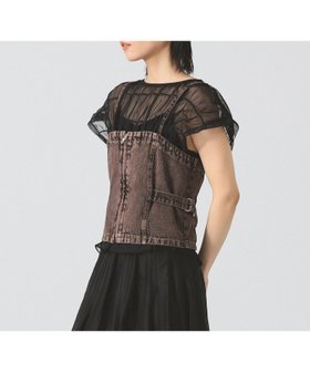 【ビームス ウイメン/BEAMS】のデニム ジップ ビスチェ 人気、トレンドファッション・服の通販 founy(ファニー) ファッション Fashion レディースファッション Fashion for Women トップス・カットソー Cut & Sew Tops ビスチェ Bustiers & Corset Tops / Layered Bustier Style おすすめ Recommended / Our Picks インナー Innerwear コンパクト Compact, Small Size ジップ Zip, Zipper セットアップ Set-Up, Coordinated Outfit デニム Denim, Jeans Material トレンド Trend, Trending Now ビスチェ Bustier, Corset Top フィット Fit, Slim Fit |ID:prp329100004615721