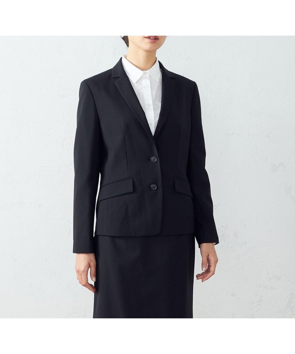 【コムサイズム/COMME CA ISM】の【セットアップ対応】 テーラードジャケット インテリア・キッズ・メンズ・レディースファッション・服の通販 founy(ファニー) 　ファッション　Fashion　レディースファッション　Fashion for Women　アウター　Coat / Outerwear Collection　レディースジャケット・軽アウター　Jackets　テーラードジャケット / 通勤・きれいめスタイル　Tailored Jackets & Blazers　セットアップ　Set-Up, Coordinated Outfit　ブラック|ID: prp329100004615740 ipo3291000000033585147