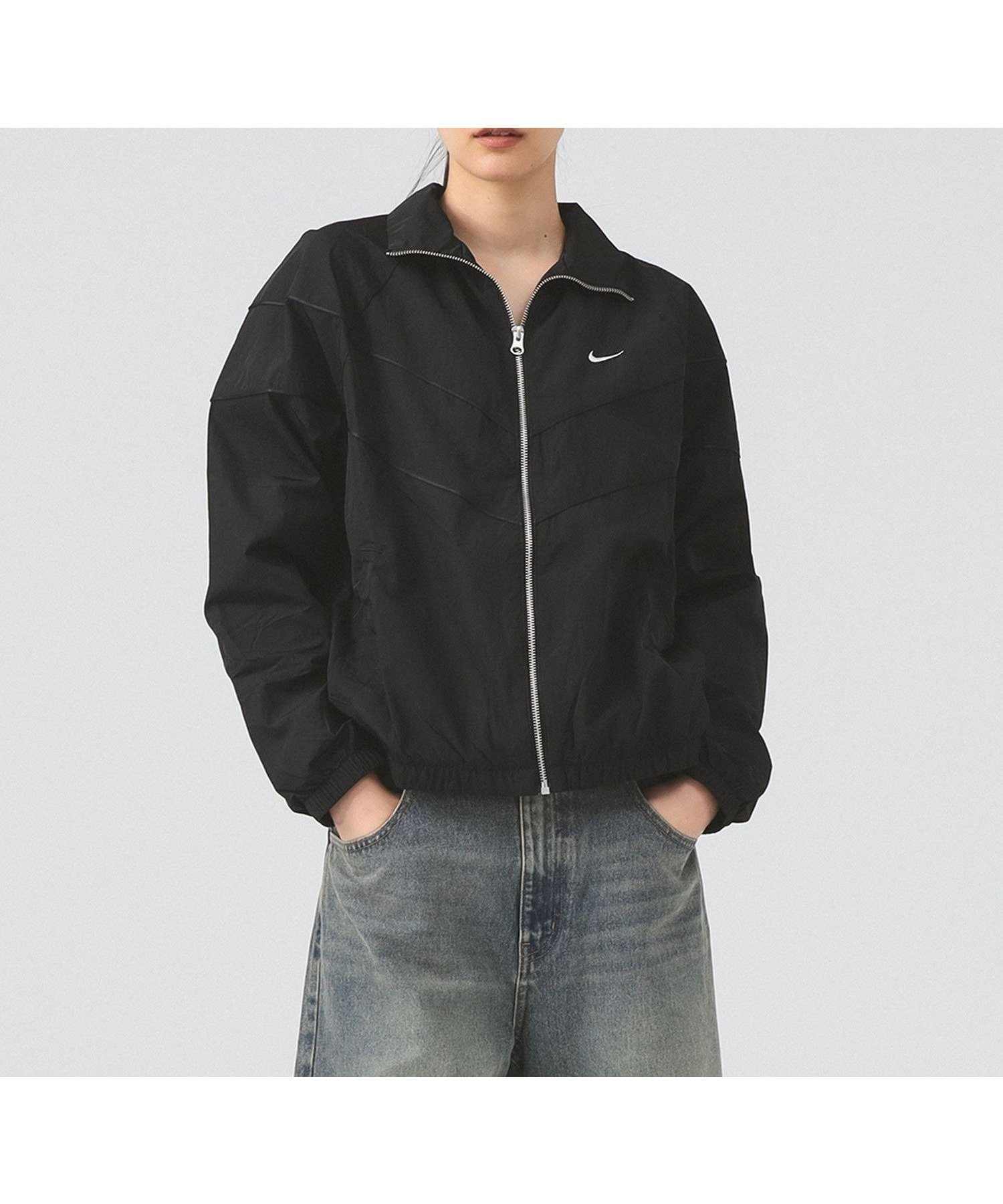 【ビームス ウイメン/BEAMS】の【WEB限定】NIKE / UV ウーブン フルジップ ジャケット インテリア・キッズ・メンズ・レディースファッション・服の通販 founy(ファニー) 　ファッション　Fashion　レディースファッション　Fashion for Women　アウター　Coat / Outerwear Collection　レディースジャケット・軽アウター　Jackets　おすすめ　Recommended / Our Picks　ジャケット　Jacket, Outerwear　スタイリッシュ　Stylish, Fashionable　デニム　Denim, Jeans Material　リラックス　Relax, Relaxed Fit　BLACK|ID: prp329100004615746 ipo3291000000033057240