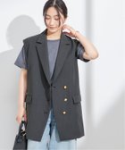 【ジャーナルスタンダード レサージュ/journal standard L'essage】の《追加 》ヴィスポリギャバオーナメントベスト 人気、トレンドファッション・服の通販 founy(ファニー) ファッション Fashion レディースファッション Fashion for Women アウター Coat / Outerwear Collection トップス・カットソー Cut & Sew Tops ベスト&ジレ / 重ね着スタイル Vests & Gilets 2025年 2025 2025-2026秋冬・A/W Autumn/Winter 2025–26 AW25–26 thumbnail グレーA|ID: prp329100004615762 ipo3291000000033057320