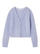 【フレイ アイディー/FRAY I.D】のフィルムフェザーカーディガン 人気、トレンドファッション・服の通販 founy(ファニー) ファッション Fashion レディースファッション Fashion for Women トップス・カットソー Cut & Sew Tops カーディガン・羽織り Layered Style Cardigans カーディガン Cardigan, Knitwear コンパクト Compact, Small Size トレンド Trend, Trending Now フェザー Feather, Feather Detail フロント Front, Front Design thumbnail BLU[086]|ID: prp329100004615765 ipo3291000000033057404