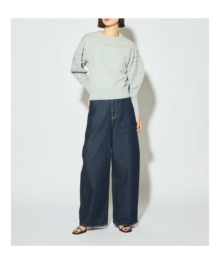 【マーコート/MARcourt】のMIDIUMISOLID for Ladies バレルレッグワイドデニム インテリア・キッズ・メンズ・レディースファッション・服の通販 founy(ファニー) https://founy.com/ ファッション Fashion レディースファッション Fashion for Women |ID: prp329100004615774 ipo3291000000033057598